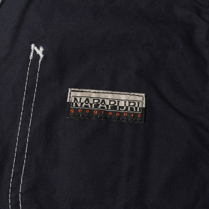 ×NAPAPIJRI ラバーパッチ付き コットン オーバーオール (OVERALLS)