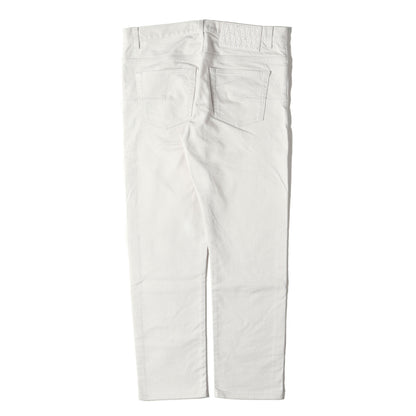 20SS ×DANIEL ARSHAM ラバーパッチ付き ストレッチ スリム カラー パンツ 013DS00E237X