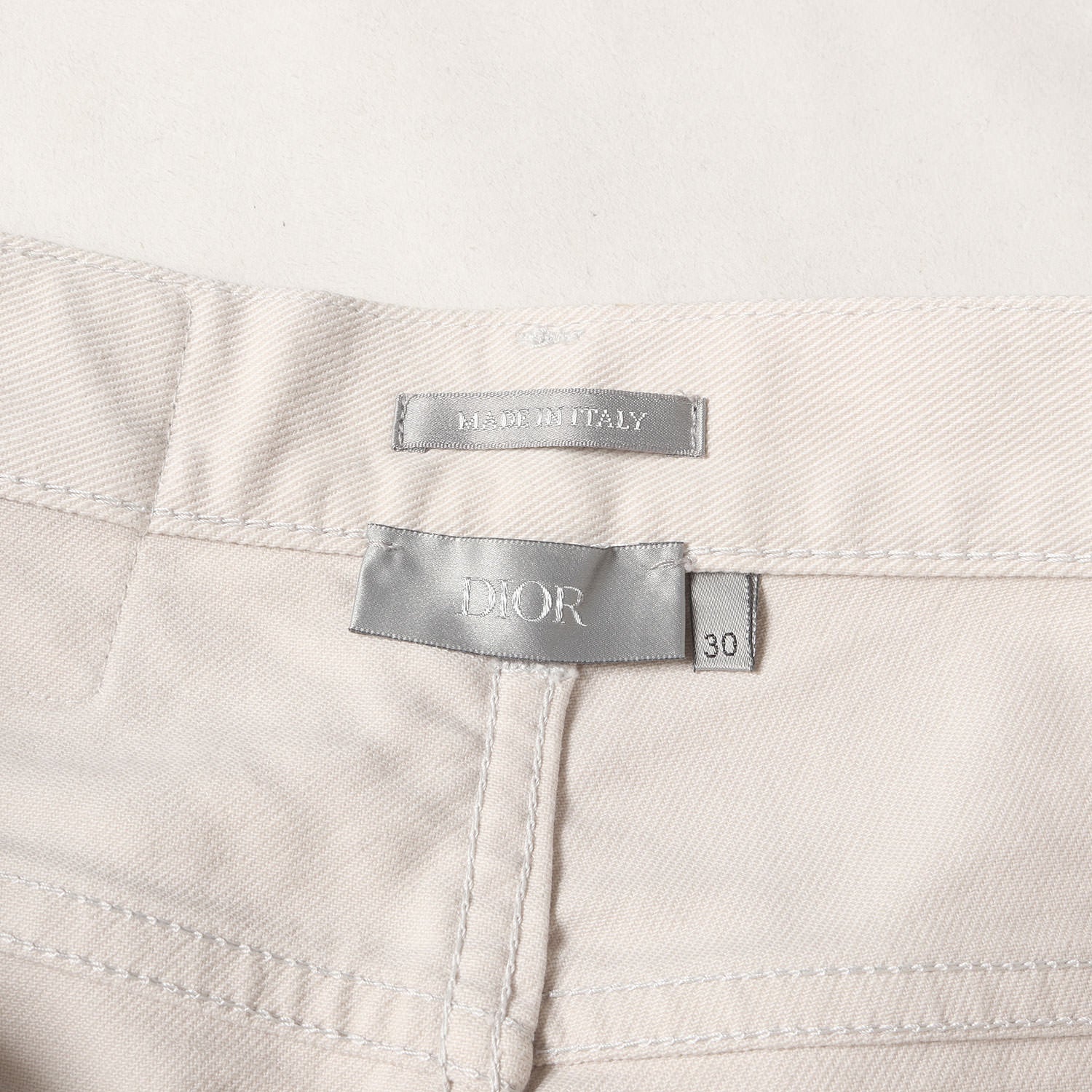20SS ×DANIEL ARSHAM ラバーパッチ付き ストレッチ スリム カラー