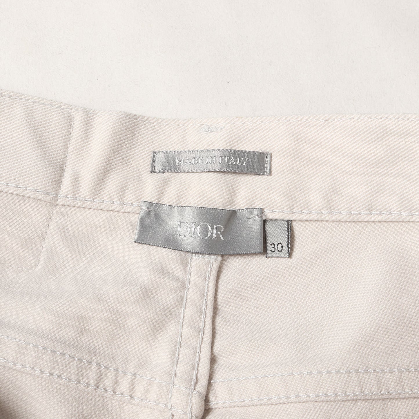 20SS ×DANIEL ARSHAM ラバーパッチ付き ストレッチ スリム カラー パンツ 013DS00E237X