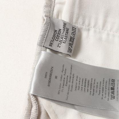 20SS ×DANIEL ARSHAM ラバーパッチ付き ストレッチ スリム カラー パンツ 013DS00E237X