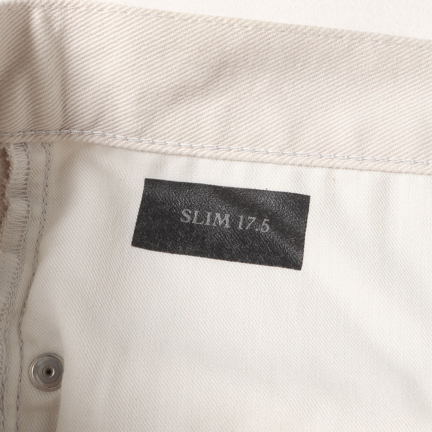20SS ×DANIEL ARSHAM ラバーパッチ付き ストレッチ スリム カラー