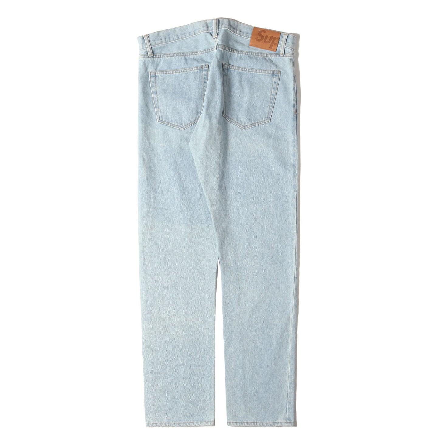 ストーンウォッシュ加工 スリム デニムパンツ (Stone Washed Slim Jean)