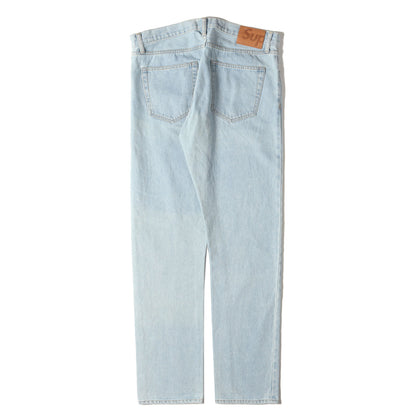 ストーンウォッシュ加工 スリム デニムパンツ (Stone Washed Slim Jean)