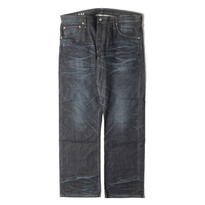 USED加工 リジッド スリム デニムパンツ (SOCIAL SCULPTURE DENIM 01 SLIM NON-WASHED 01.2NW)