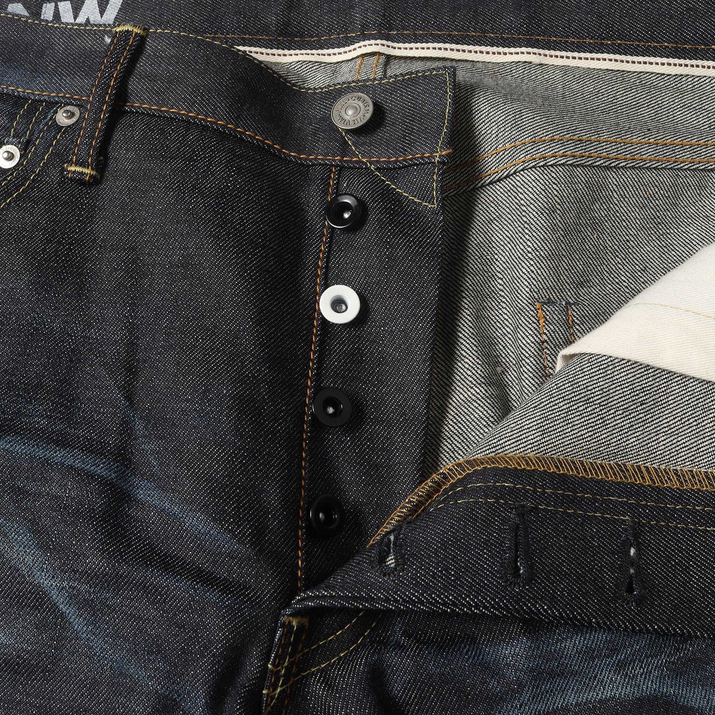 USED加工 リジッド スリム デニムパンツ (SOCIAL SCULPTURE DENIM 01 SLIM NON-WASHED 01.2NW)