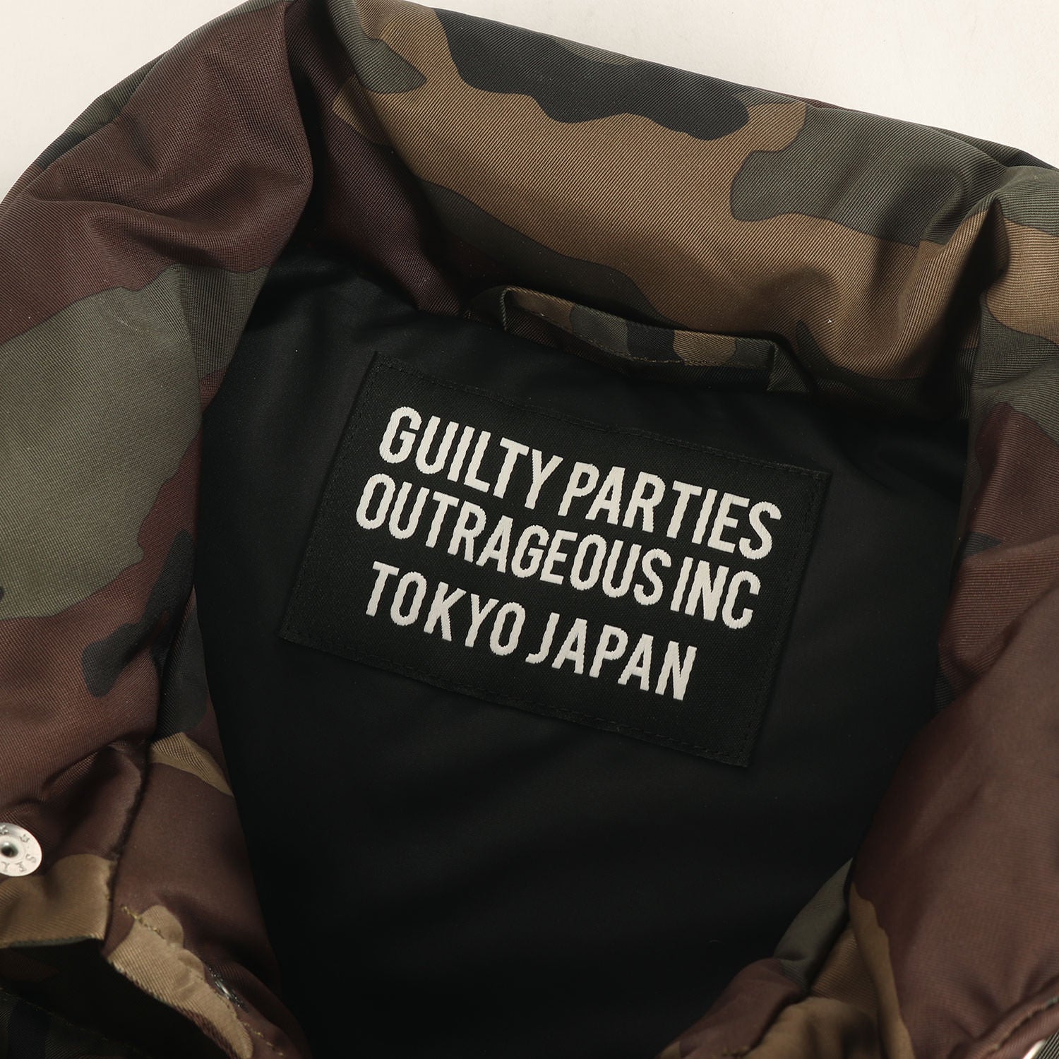 PARADISE GATES カモフラージュ ダウンベスト ジオメトリック キルティングダウンベスト [全3色] – muta