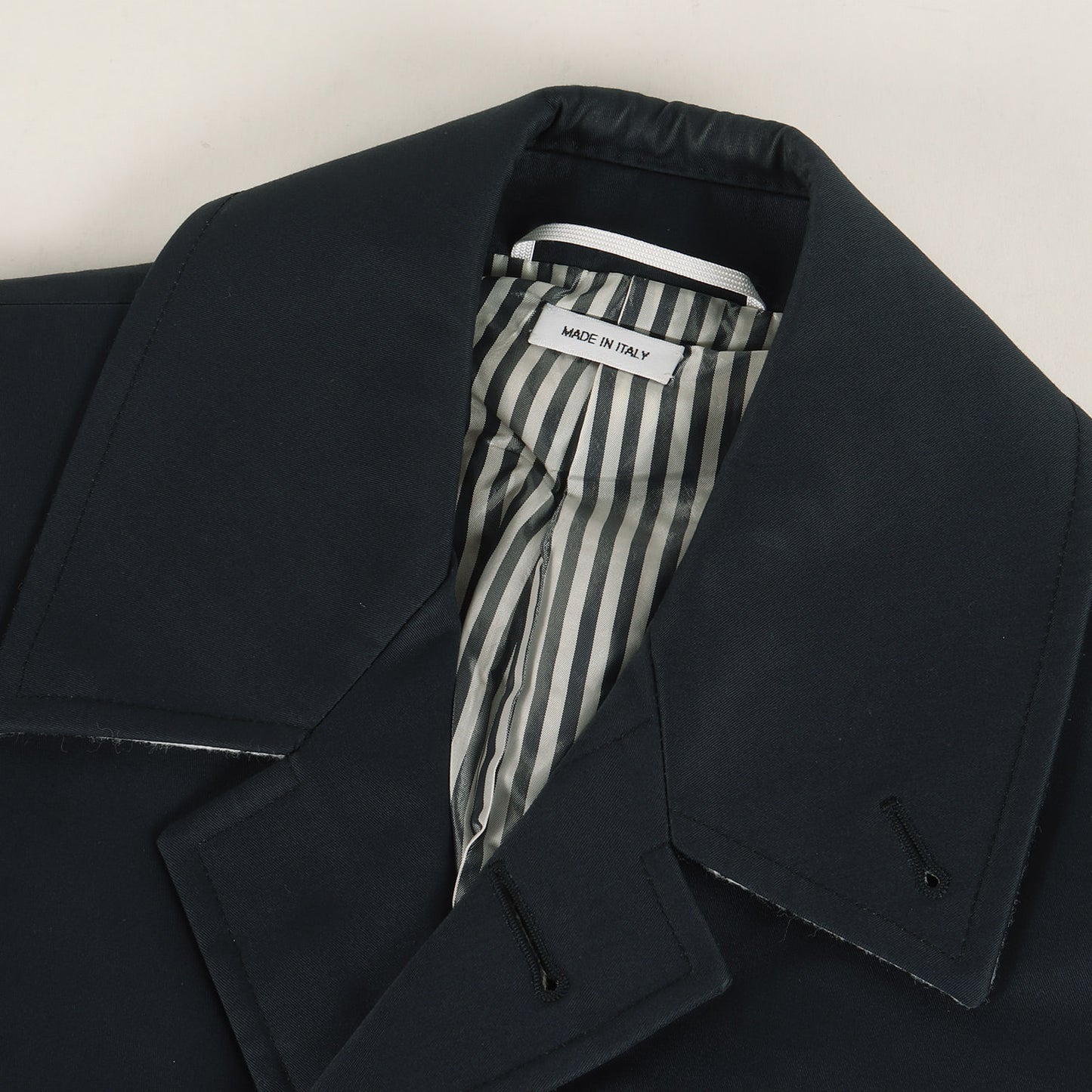 グログランテープ付き 金ボタン マッキントッシュ バルカラー オーバーコート MOC001A 00249415