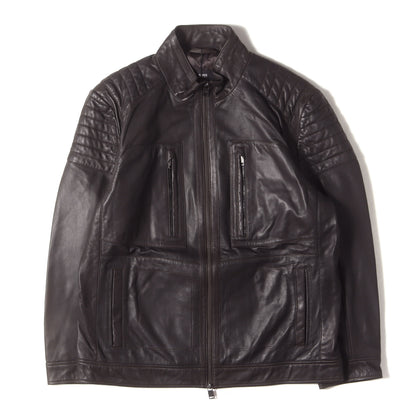 ラムレザー シングル ライダース ジャケット 10207253