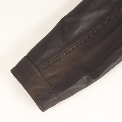 ラムレザー シングル ライダース ジャケット 10207253