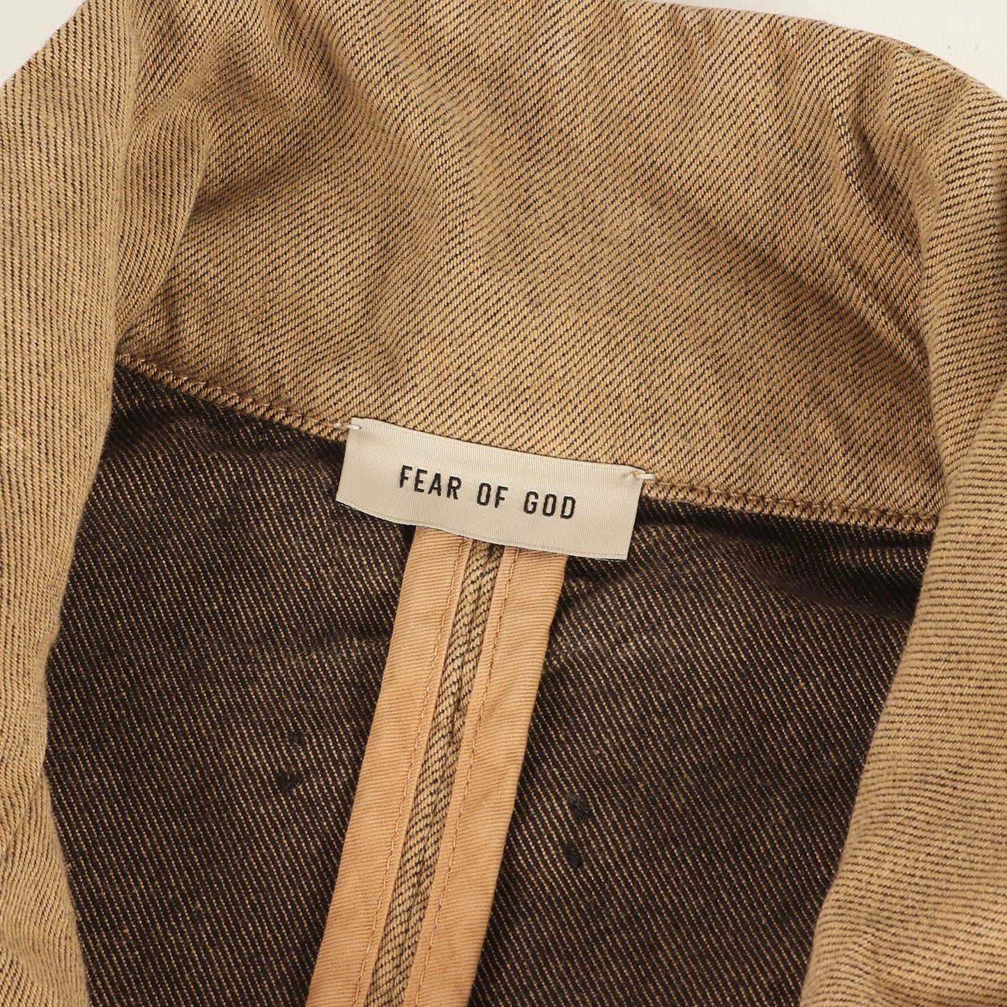 スタンドカラー フルジップ カラーデニム ジャケット THE ETERNAL COLLECTION