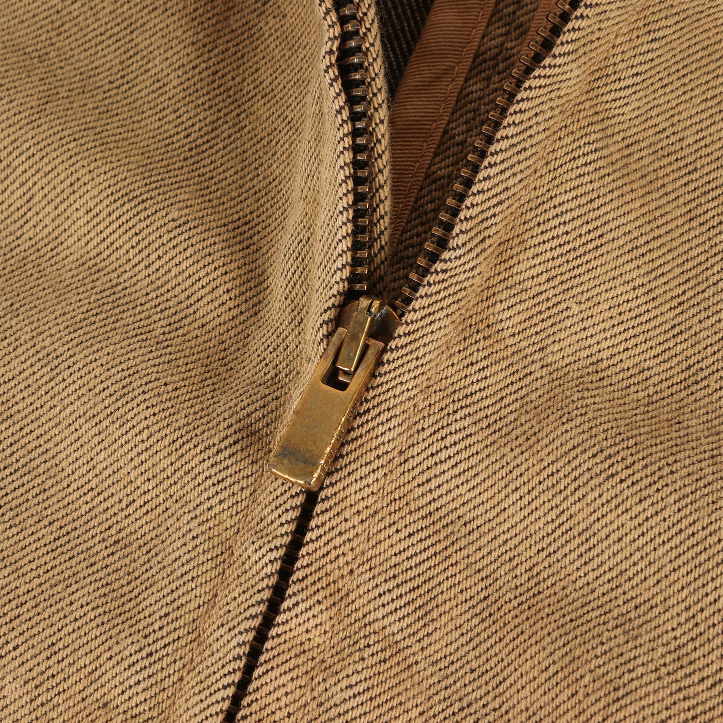 スタンドカラー フルジップ カラーデニム ジャケット THE ETERNAL COLLECTION