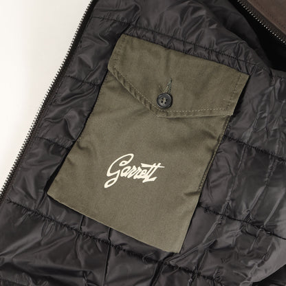 中綿入り シープスキンレザー シングル ライダース ジャケット