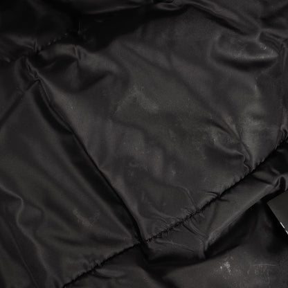 中綿入り シープスキンレザー シングル ライダース ジャケット