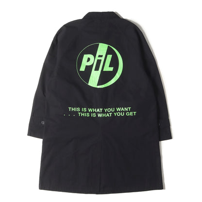 22AW 裏地チェック コットン トレンチコート (PIL Trench Coat)