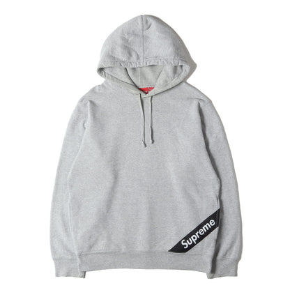 18SS コーナー ラベルロゴ スウェットパーカー (Corner Label Hooded Sweatshirt)