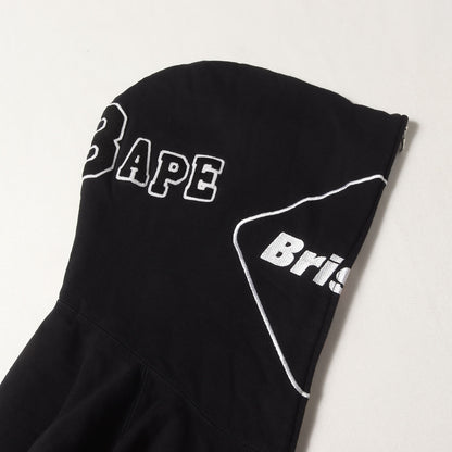 ×F.C.Real Bristol マルチカモ シャークフード フルジップ スウェット パーカー (SHARK FULL ZIP HOODIE)