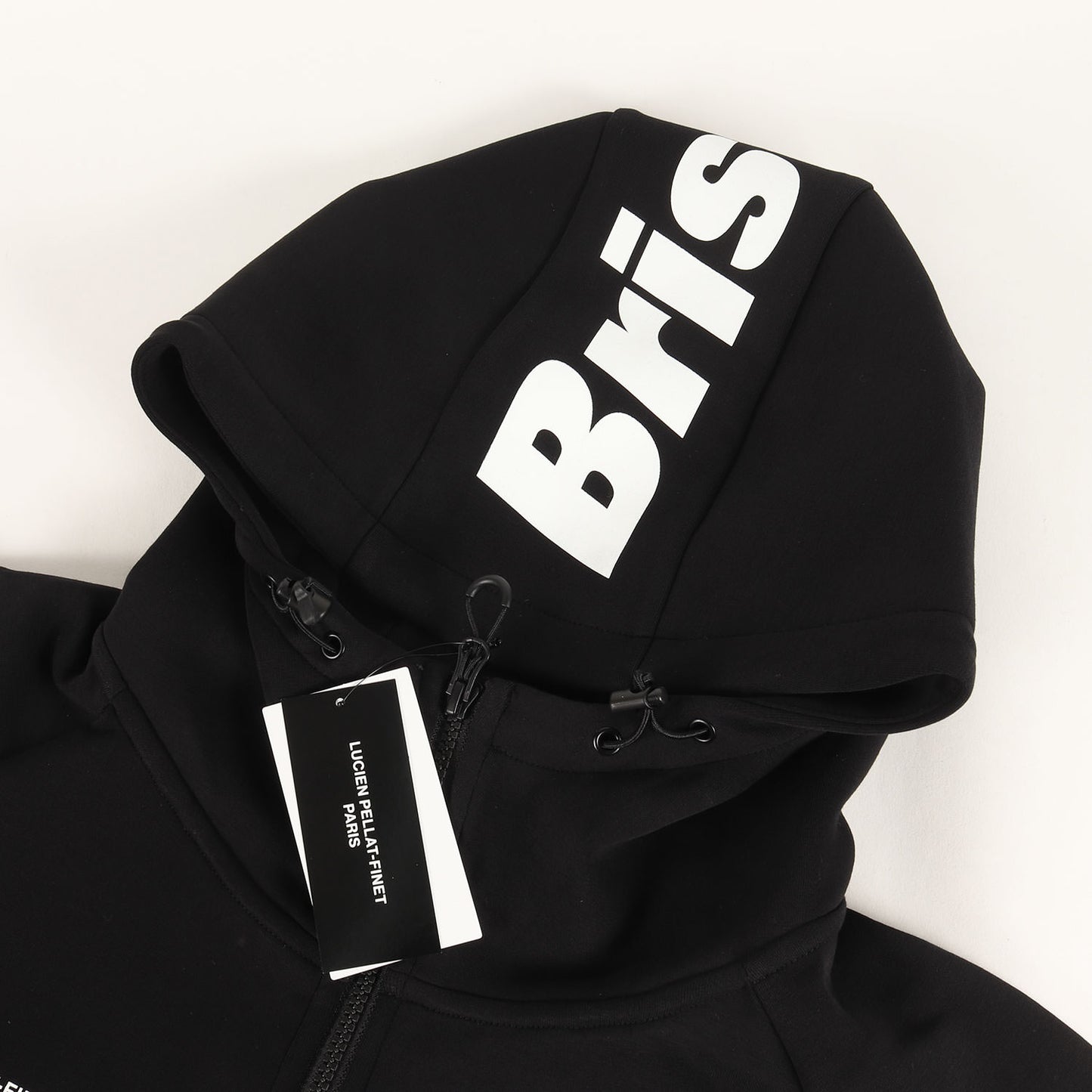 ×lucien pellat-finet スカルプリント テックスウェット フルジップ パーカー (TECH SWEAT ZIP UP HOODIE)