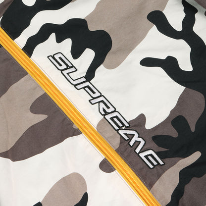 25SS カモフラージュ コントラスト フルジップ ナイロン トラックジャケット (Contrast Zip Track Jacket)