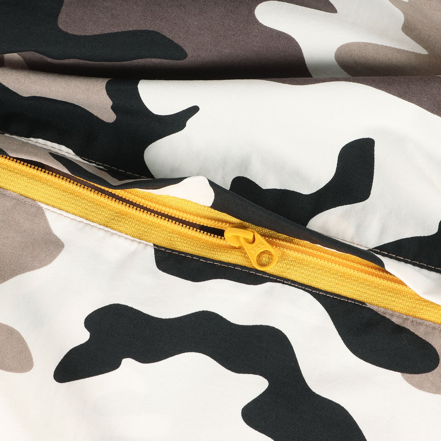 25SS カモフラージュ コントラスト フルジップ ナイロン トラックジャケット (Contrast Zip Track Jacket)