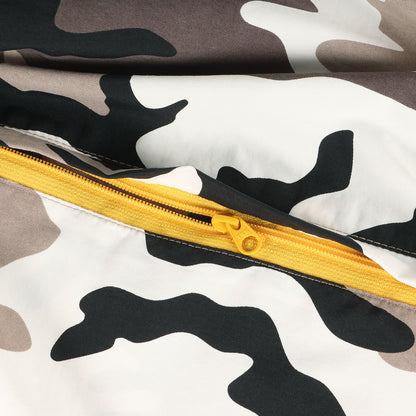 25SS カモフラージュ コントラスト フルジップ ナイロン トラックジャケット (Contrast Zip Track Jacket)