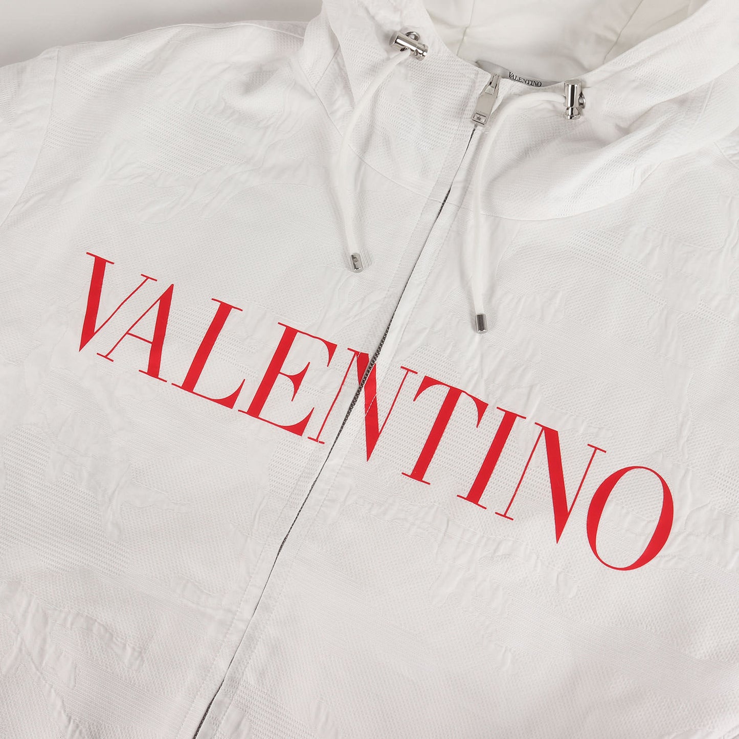 ブランドロゴ トーナル ジャガードカモ フーデッド フルジップ ジャケット WV3CK307N6