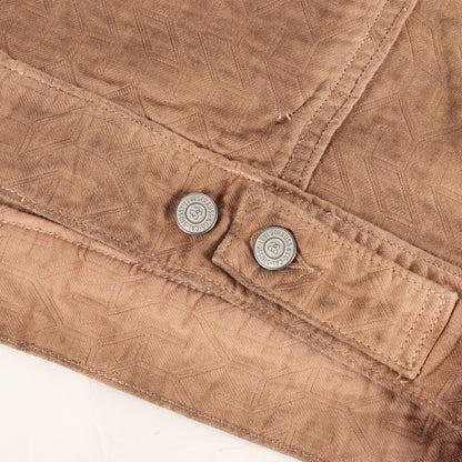 23AW ×Levis オーバーダイ加工 Sロゴ ジャガード トラッカー ジャケット (DYED JACQUARD TRUCKER JACKET)