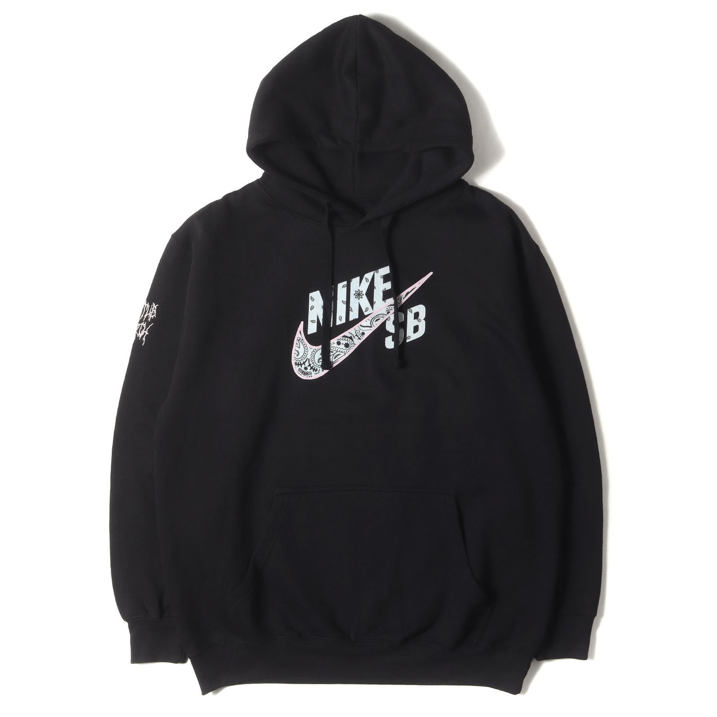 ×Cactus Jack/ Travis Scott ペイズリー スウッシュ スウェット パーカー (NIKE SB Cactus Jack Hoodie Black)