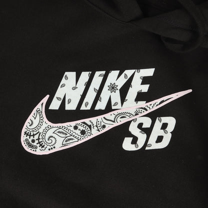 ×Cactus Jack/ Travis Scott ペイズリー スウッシュ スウェット パーカー (NIKE SB Cactus Jack Hoodie Black)