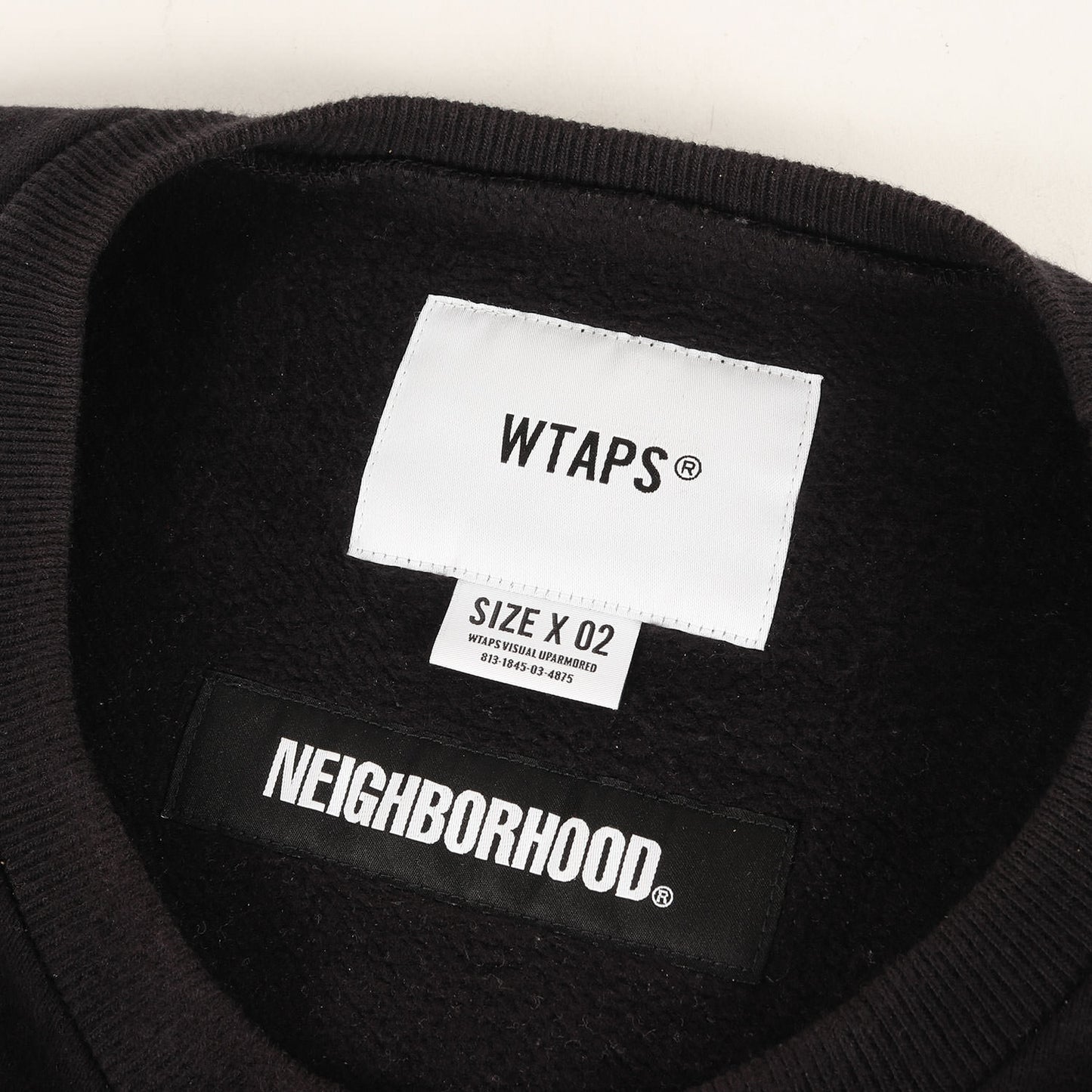 初売り限定 ×NEIGHBORHOOD 再構築 クロスボーン チェッカー クルーネック スウェット (RIPPER CREW NECK)