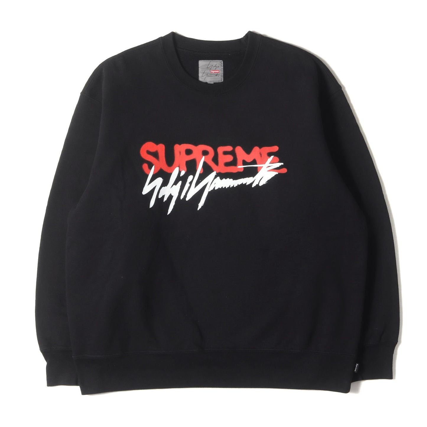 20AW ×Yohji Yamamoto ブランドロゴ クルーネック スウェット (Crewneck)