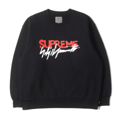 20AW ×Yohji Yamamoto ブランドロゴ クルーネック スウェット (Crewneck)