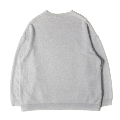 Uフェイスロゴ オーバーサイズ クルーネック スウェット (BIG SWEAT / U FACE)