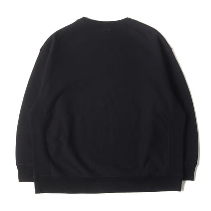 25SS IMA:ZINE別注 ×AICON ラインフェイス グラフィック クルーネック スウェット