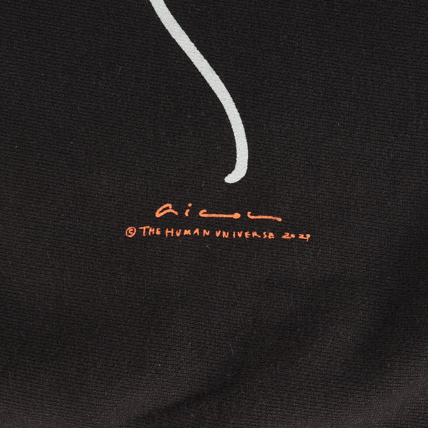 25SS IMA:ZINE別注 ×AICON ラインフェイス グラフィック クルーネック スウェット