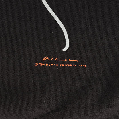 25SS IMA:ZINE別注 ×AICON ラインフェイス グラフィック クルーネック スウェット