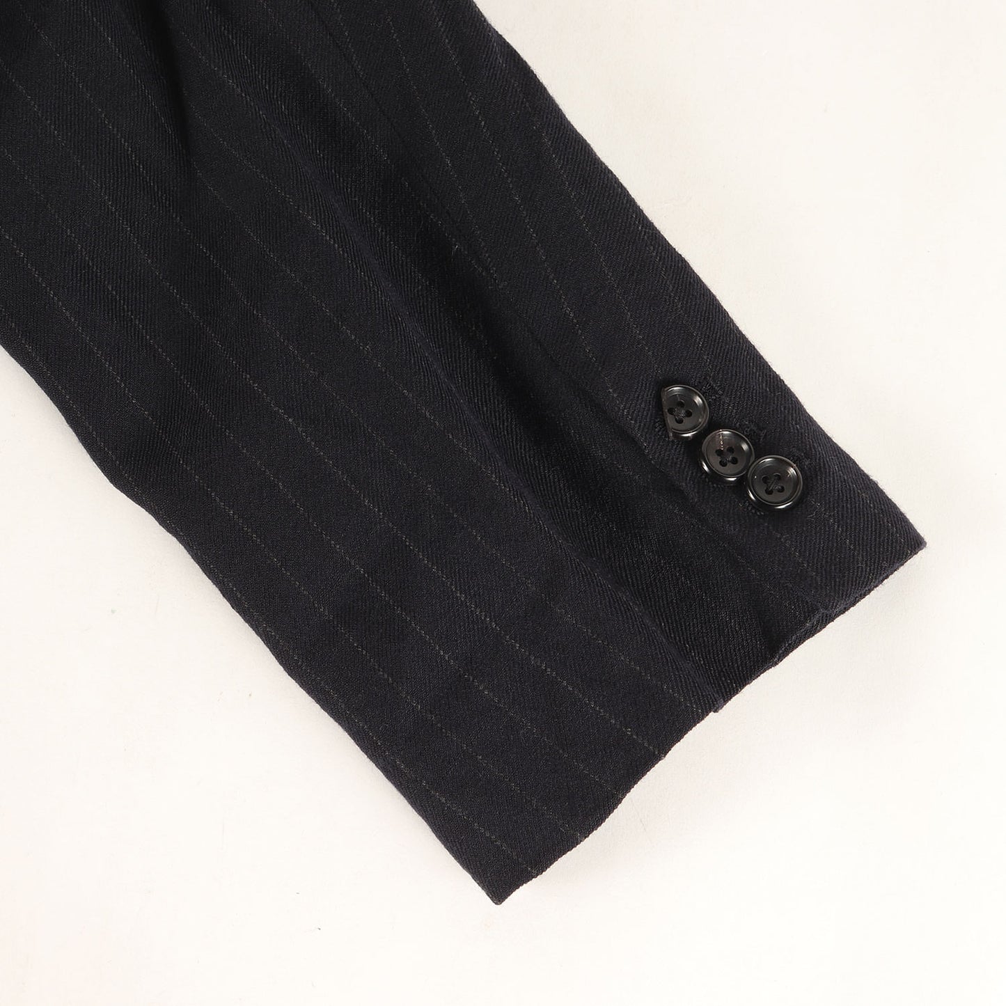 ストライプ ウール/リネン ダブルブレスト ジャケット (Double Breasted Jacket) 21AAP-01-07W