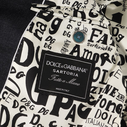 裏地モノグラム ウール 2B テーラード ジャケット SARTORIA G2K11X GEY58