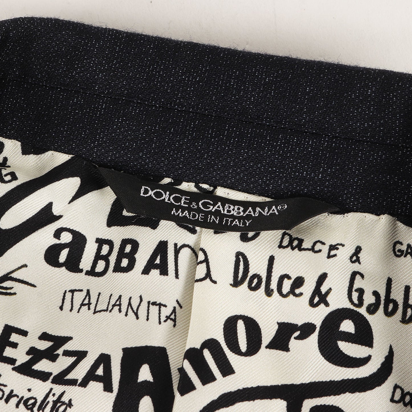 裏地モノグラム ウール 2B テーラード ジャケット SARTORIA G2K11X GEY58