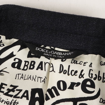 裏地モノグラム ウール 2B テーラード ジャケット SARTORIA G2K11X GEY58