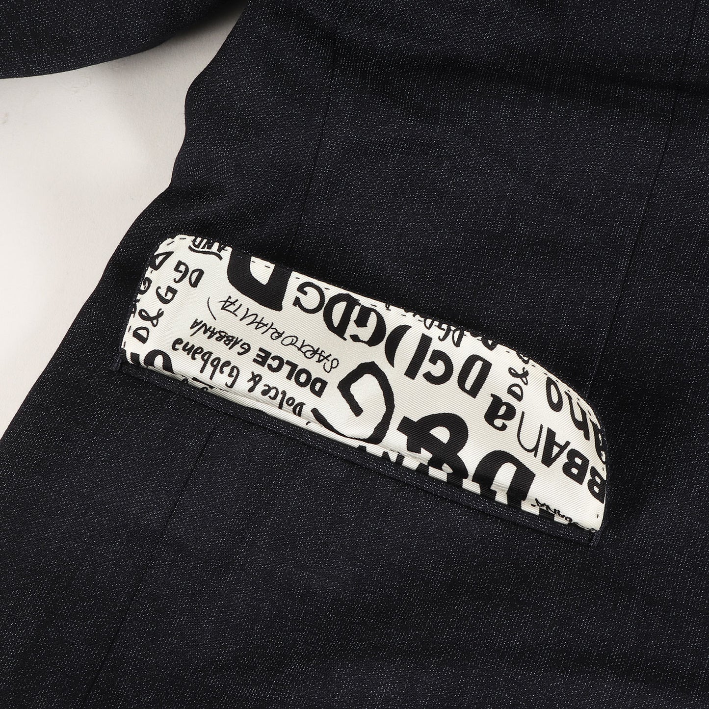 裏地モノグラム ウール 2B テーラード ジャケット SARTORIA G2K11X GEY58