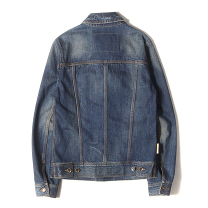 ヴィンテージ加工 デニム トラッカー ジャケット G9B78D G8B31