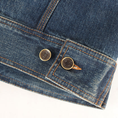 ヴィンテージ加工 デニム トラッカー ジャケット G9B78D G8B31
