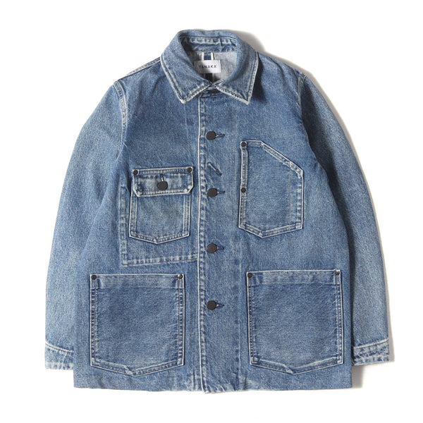 USED加工 デニム カバーオール (THE WORK JEAN JACKET) ST-127