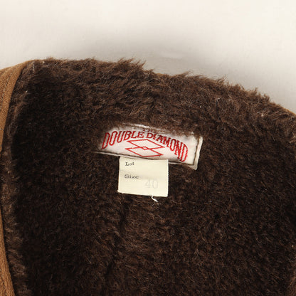 アルパカ パイル モールスキン ワーク ベスト (DOUBLE DIAMOND MOLESKIN WORK VEST)