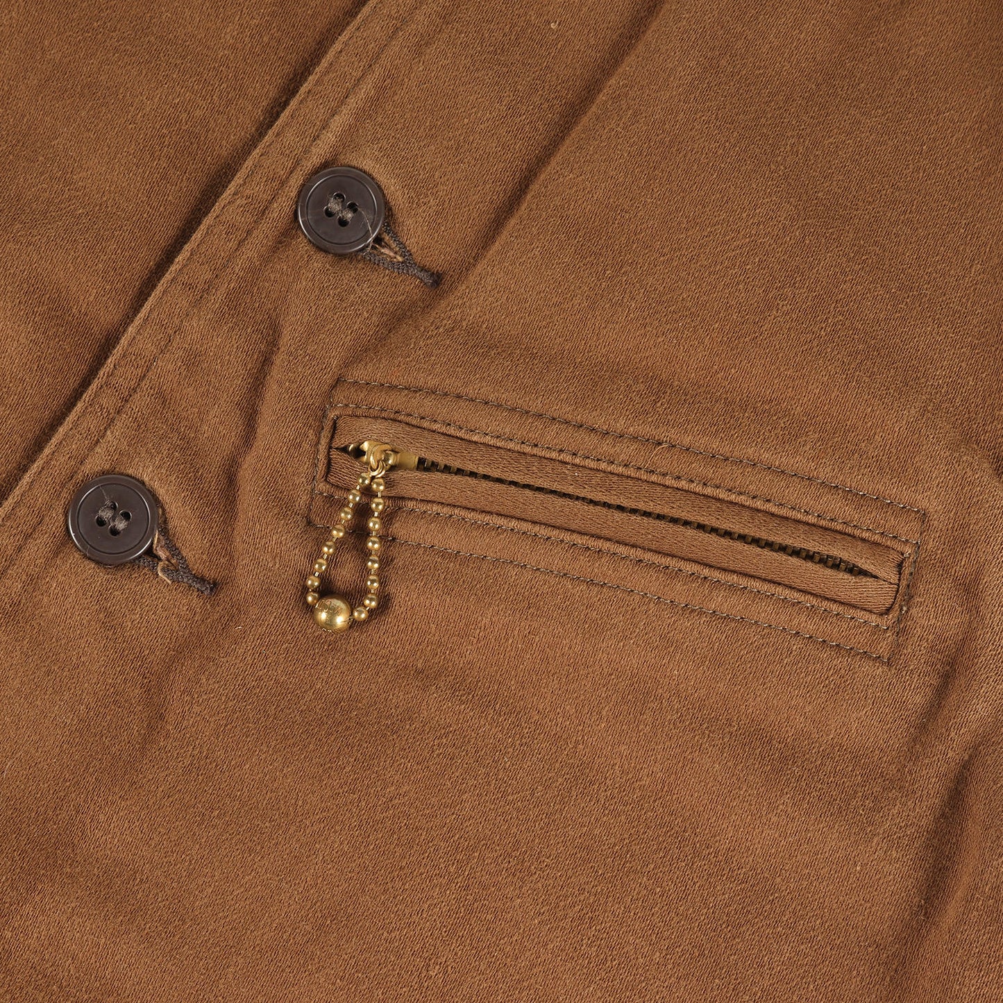 アルパカ パイル モールスキン ワーク ベスト (DOUBLE DIAMOND MOLESKIN WORK VEST)