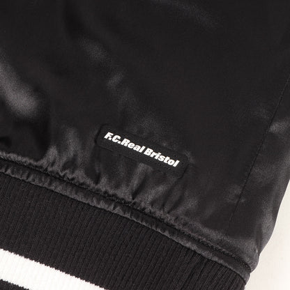 リバーシブル ロゴパッチ サテン スタジャン (REVERSIBLE STADIUM JACKET)