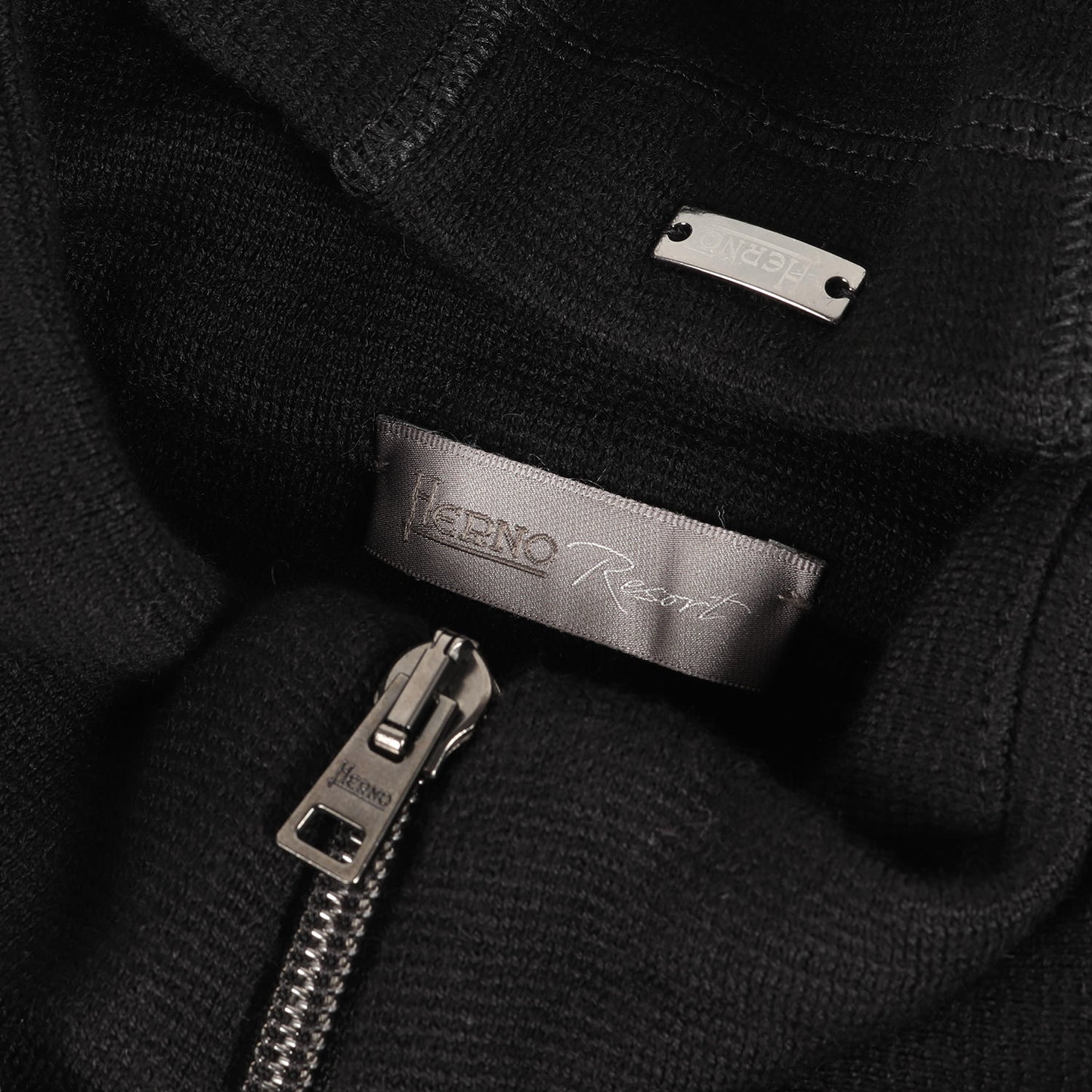 ウールニット/ナイロン コンビ フーデッド ライトダウンジャケット JP003UR-50025-9300