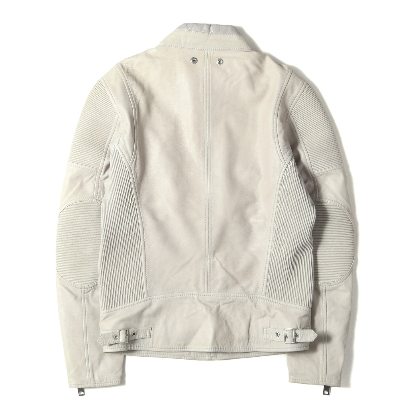 シープスキン レザー バイカー ダブル ライダース ジャケット RN93243 CA25594