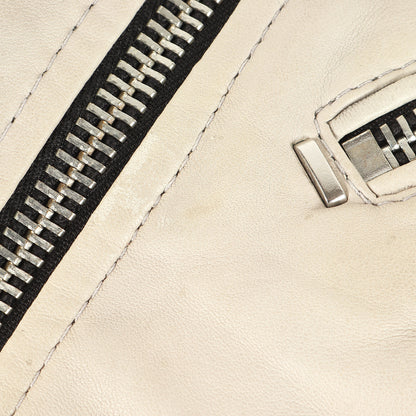 シープスキン レザー バイカー ダブル ライダース ジャケット RN93243 CA25594